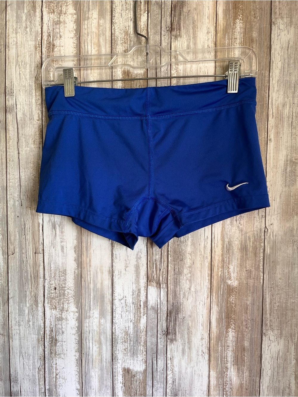 Nike Dri-FIT Blue Compression Shorts Women’s Small 3” Athletic Workout